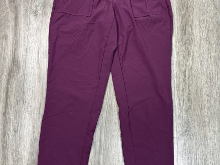 Athletic Pants By Apana In Purple, Size: Xs For Cheap