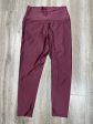 Athletic Leggings By COREIO In Maroon, Size: S Online now