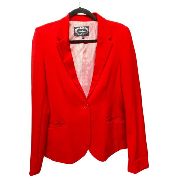 Blazer By Ambiance Apparel In Red, Size: L Fashion