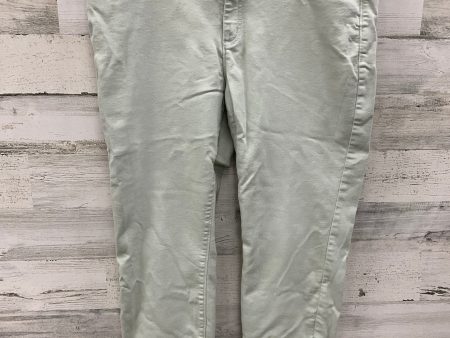 Jeans Cropped By Lc Lauren Conrad In Green, Size: 14 Supply