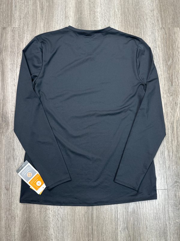 Athletic Top Long Sleeve Crewneck By Champion In Grey, Size: Xl Cheap