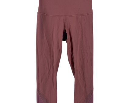 Athletic Leggings By Lululemon In Mauve, Size: 2 Supply