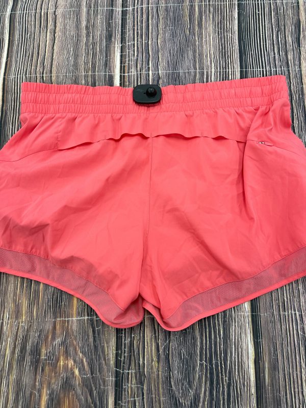 Athletic Shorts By Athleta In Pink, Size: L Fashion