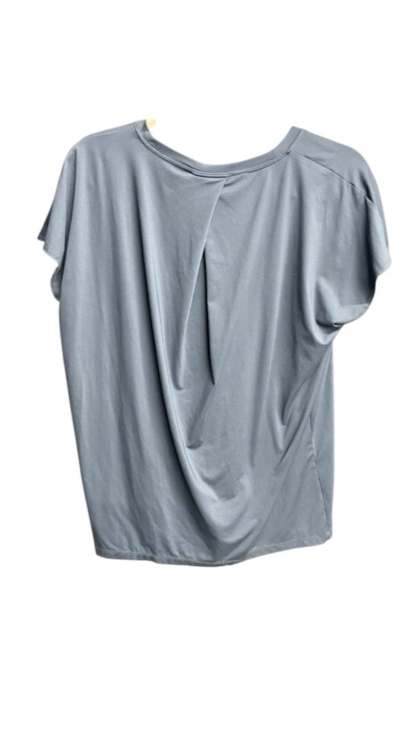 Athletic Top Short Sleeve By Spanx In Grey, Size: Xl Cheap