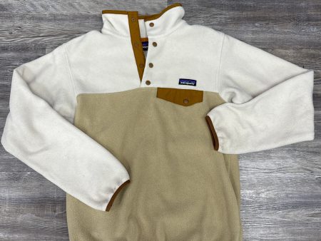 Sweater By Patagonia In Tan & White, Size: S Supply