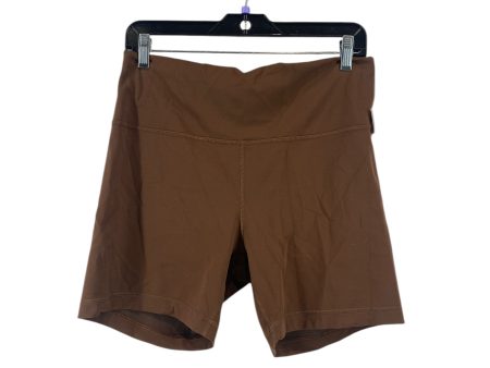 Athletic Shorts By Lululemon In Brown, Size: 14 Supply