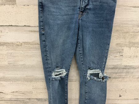 Jeans Skinny By Good American In Blue Denim, Size: 4 Online