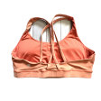 Athletic Bra By Lululemon In Orange, Size: L Supply