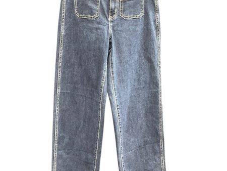 Jeans Wide Leg By Old Navy In Blue, Size: 0 For Sale