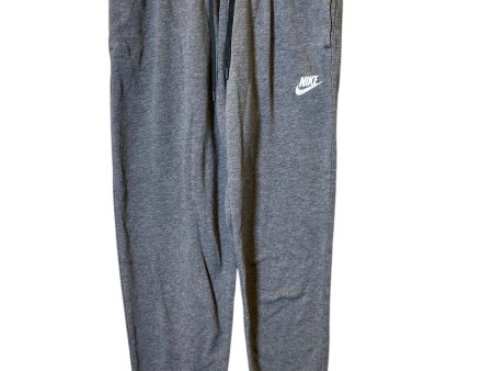 Athletic Pants By Nike In Grey, Size: Xs Cheap