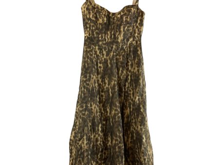 Dress Casual Maxi By Bardot In Animal Print, Size: Xxl Supply