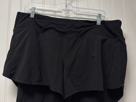 Athletic Shorts By Lululemon In Black, Size: Xl Cheap