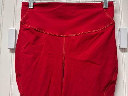 Athletic Shorts By Lululemon In Red, Size: 8 Online Hot Sale