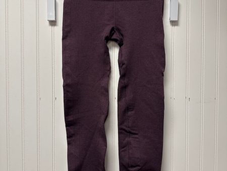 Athletic Leggings By Lululemon In Purple, Size: M Sale