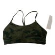 Athletic Bra By Lululemon In Green, Size: M on Sale