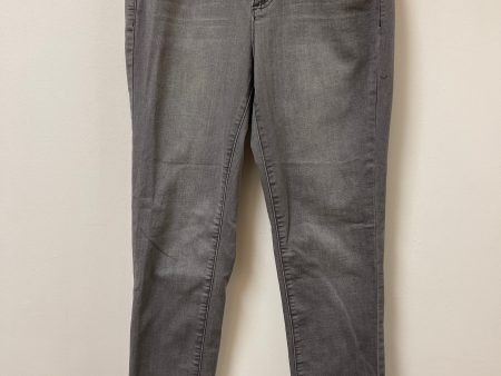 Jeans Skinny By Earl Jean In Grey, Size: 6 Hot on Sale