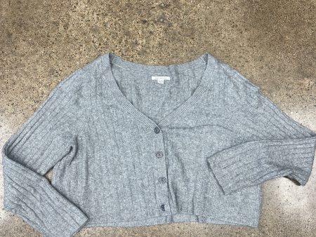 Cardigan By American Eagle In Grey, Size: Xl Online