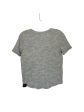 Athletic Top Short Sleeve By Lululemon In Grey Discount