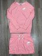 Athletic Shorts 2pc By Nike Apparel In Pink, Size: M Hot on Sale