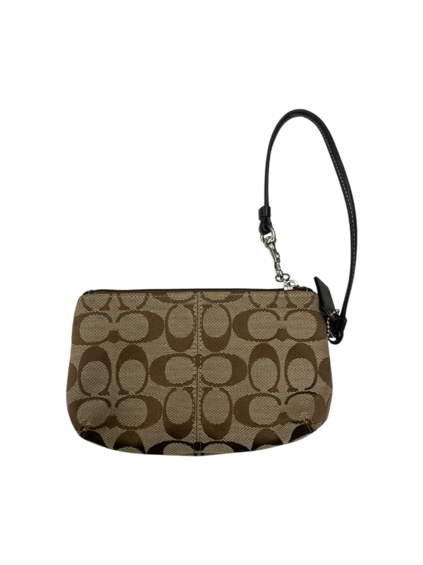 Wristlet Designer By Coach In Brown, Size:Medium on Sale