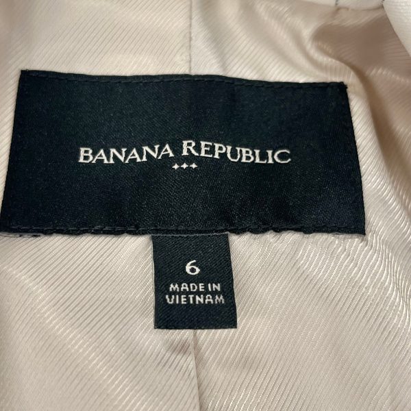 Blazer By Banana Republic In Cream, Size: S Online Sale