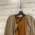 Cardigan By Bobeau In Animal Print, Size: Xl Online Sale