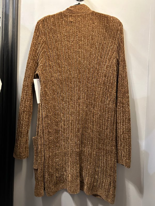 Sweater Cardigan By Matty M In Brown, Size: M Supply