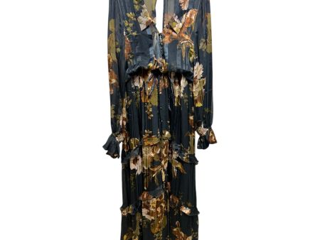 Dress Casual Maxi By Asos In Floral Print, Size: 10 For Sale