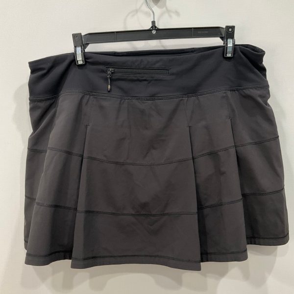 AS IS Athletic Skirt By Lululemon In Black, Size: 10 Online Hot Sale