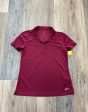 Athletic Top Short Sleeve By Nike Apparel In Red, Size: S Discount