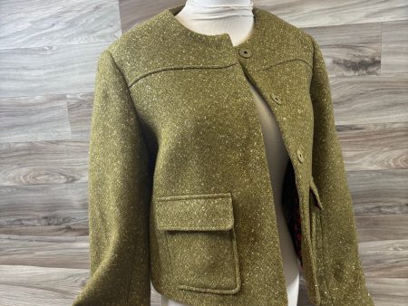 Blazer By A New Day In Gold & Green, Size: S Fashion