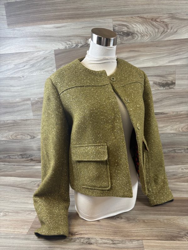 Blazer By A New Day In Gold & Green, Size: S Fashion