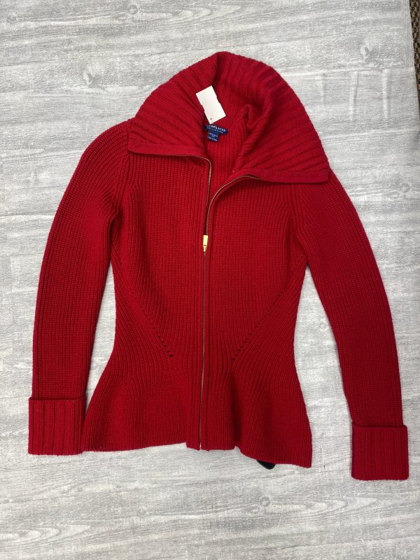 Sweater Cardigan By Doncaster In Red, Size: S Online