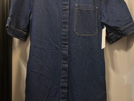 Dress Casual Short By Etica In Blue Denim, Size: M Online Hot Sale