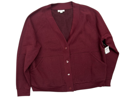 Cardigan By ON 34Th In Red, Size: L Fashion