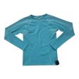 Athletic Top Ls Crewneck By Nike In Blue, Size:L For Sale