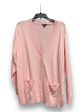 Cardigan By Torrid In Pink, Size: 2x For Sale