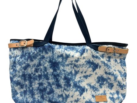 Tote By Clothes Mentor In Blue, Size:Large on Sale