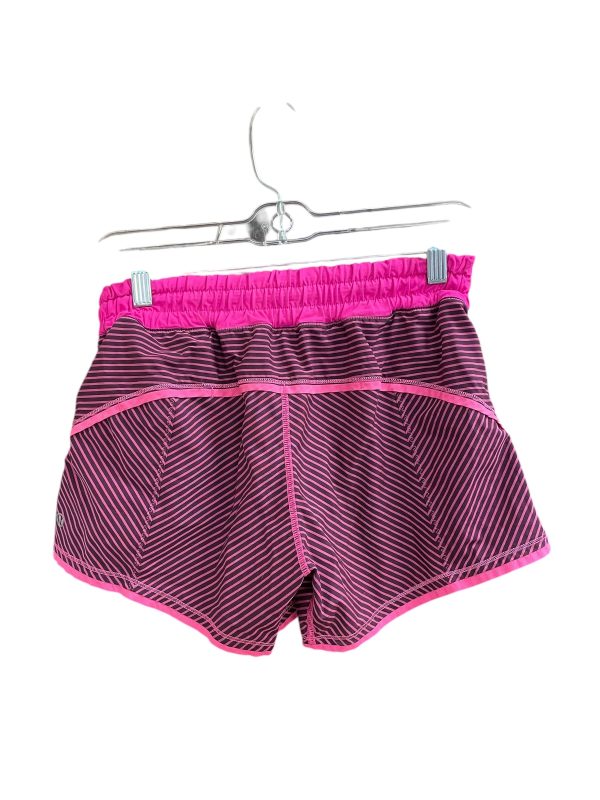 Athletic Shorts By Lululemon In Pink, Size: S Sale