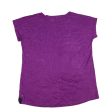 Athletic Top Short Sleeve By Gaiam In Purple, Size: Xl Online