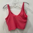 Athletic Tank Top By Lululemon In Pink, Size: 10 For Discount