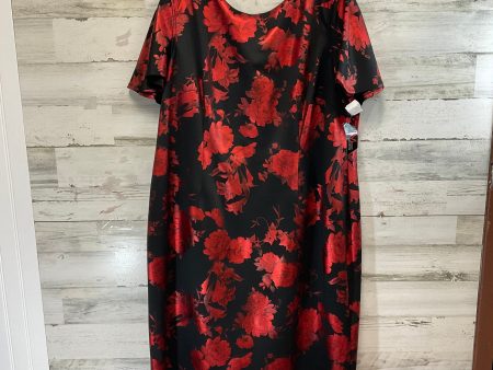 Dress Casual Short By John Meyer In Red, Size: 3x Fashion