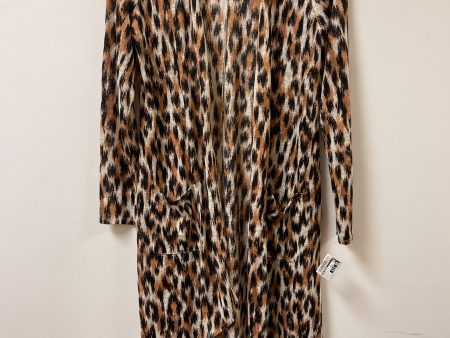 Cardigan By G By Giuliana In Animal Print, Size: M For Sale