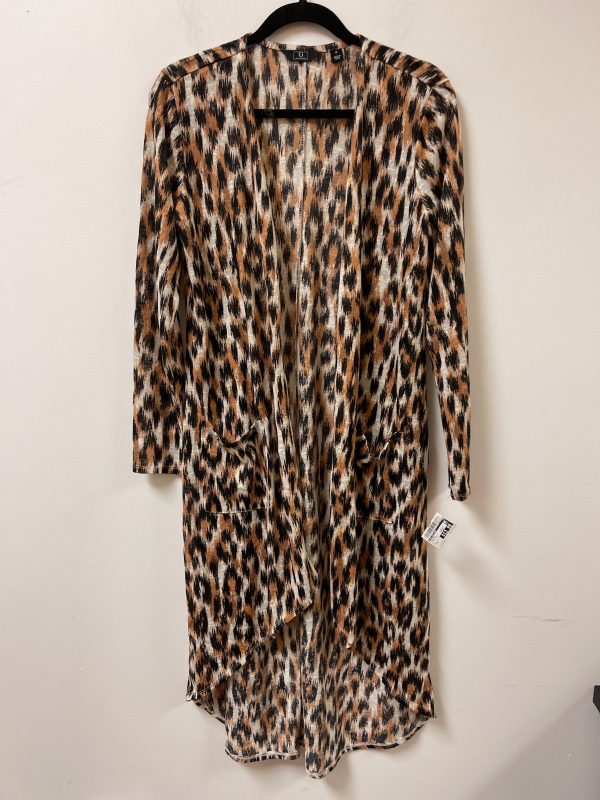 Cardigan By G By Giuliana In Animal Print, Size: M For Sale