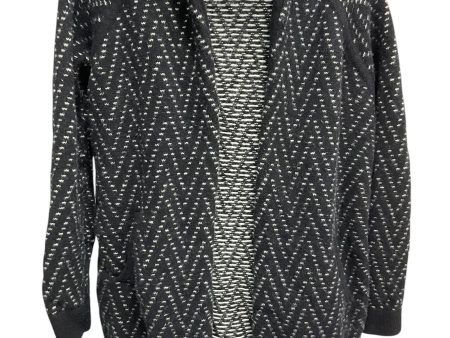 Sweater Cardigan By Madewell In Black & White, Size: Xs Hot on Sale