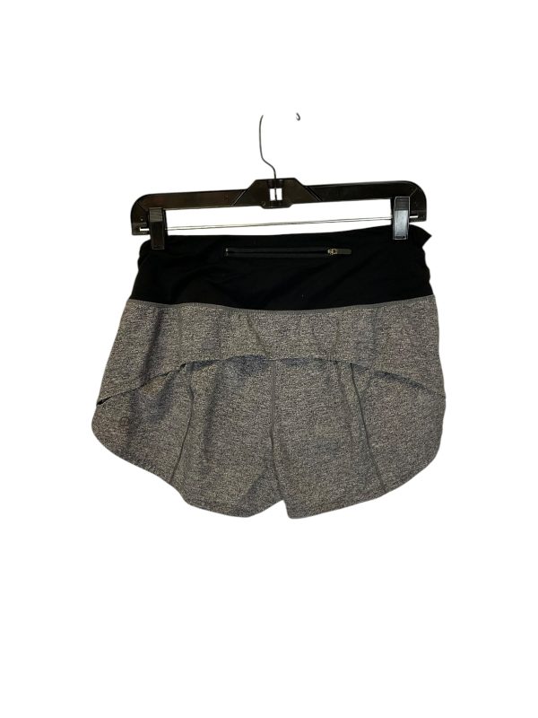 Athletic Shorts By Lululemon In Grey, Size: 8 Sale