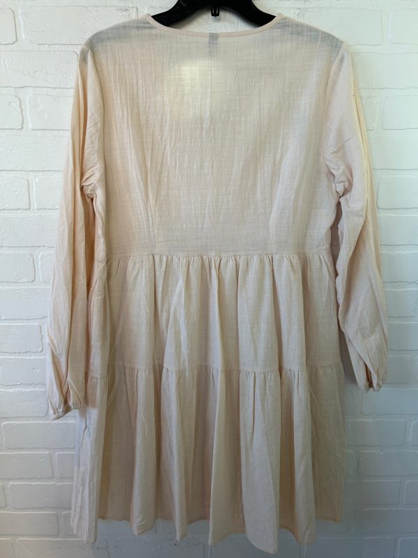 Dress Casual Short By fancyinn In Cream, Size: L Sale