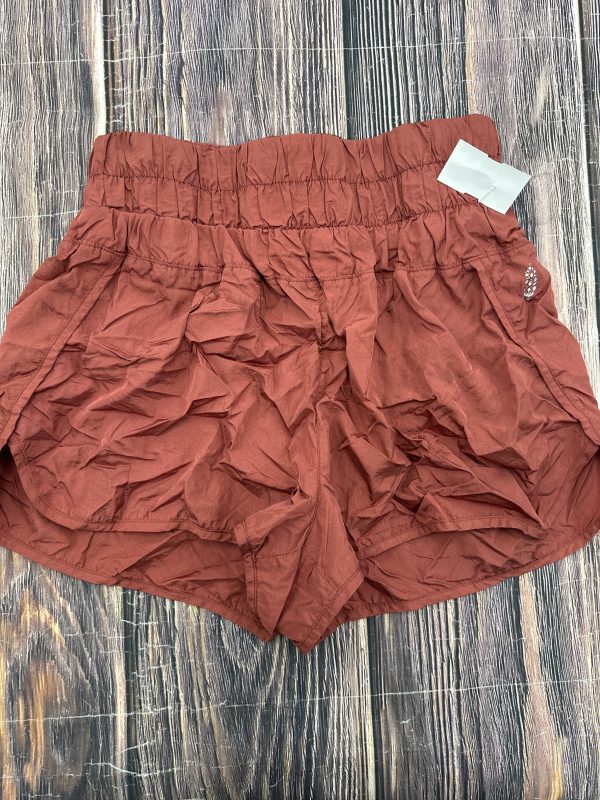 Athletic Shorts By Free People In Red, Size: L on Sale