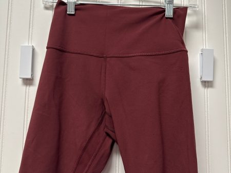 Athletic Shorts By Lululemon In Maroon, Size: S Online now