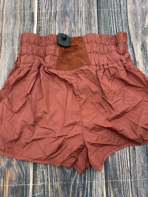 Athletic Shorts By Free People In Red, Size: L on Sale